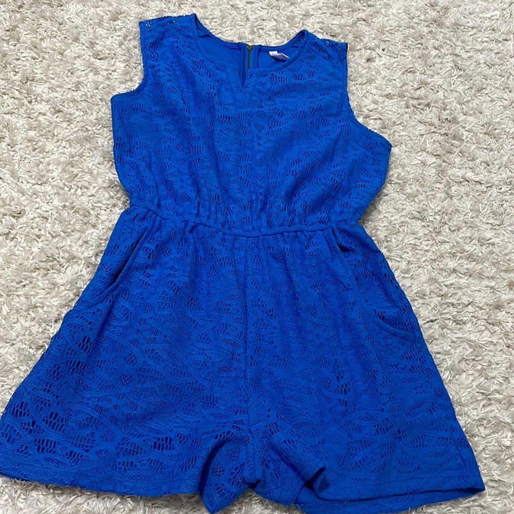 Cute lace romper